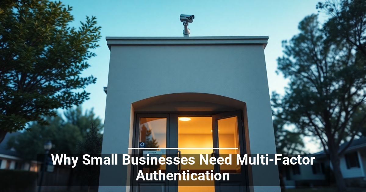 Why Small Businesses Need Multi-Factor Authentication